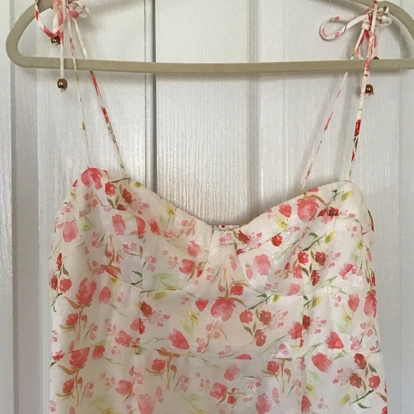 Petal and Pup white Luna floral dress Sz 10 - Picture 3 of 7